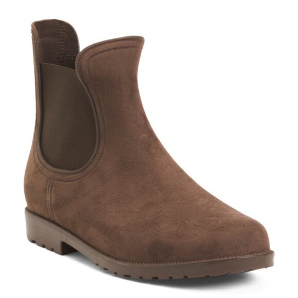 NEW WET KNOT Sloane Chelsea Booties Mocha for women 362tn - Picture 1 of 8